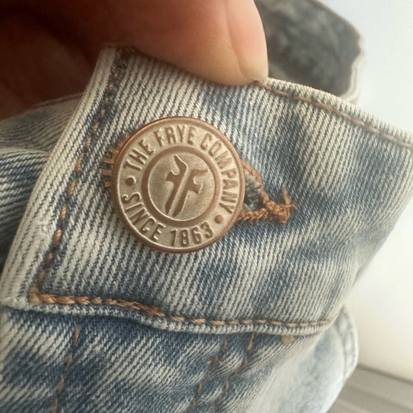 Frye Light Blue Denim Jeans size 10/30 - Picture 6 of 7
